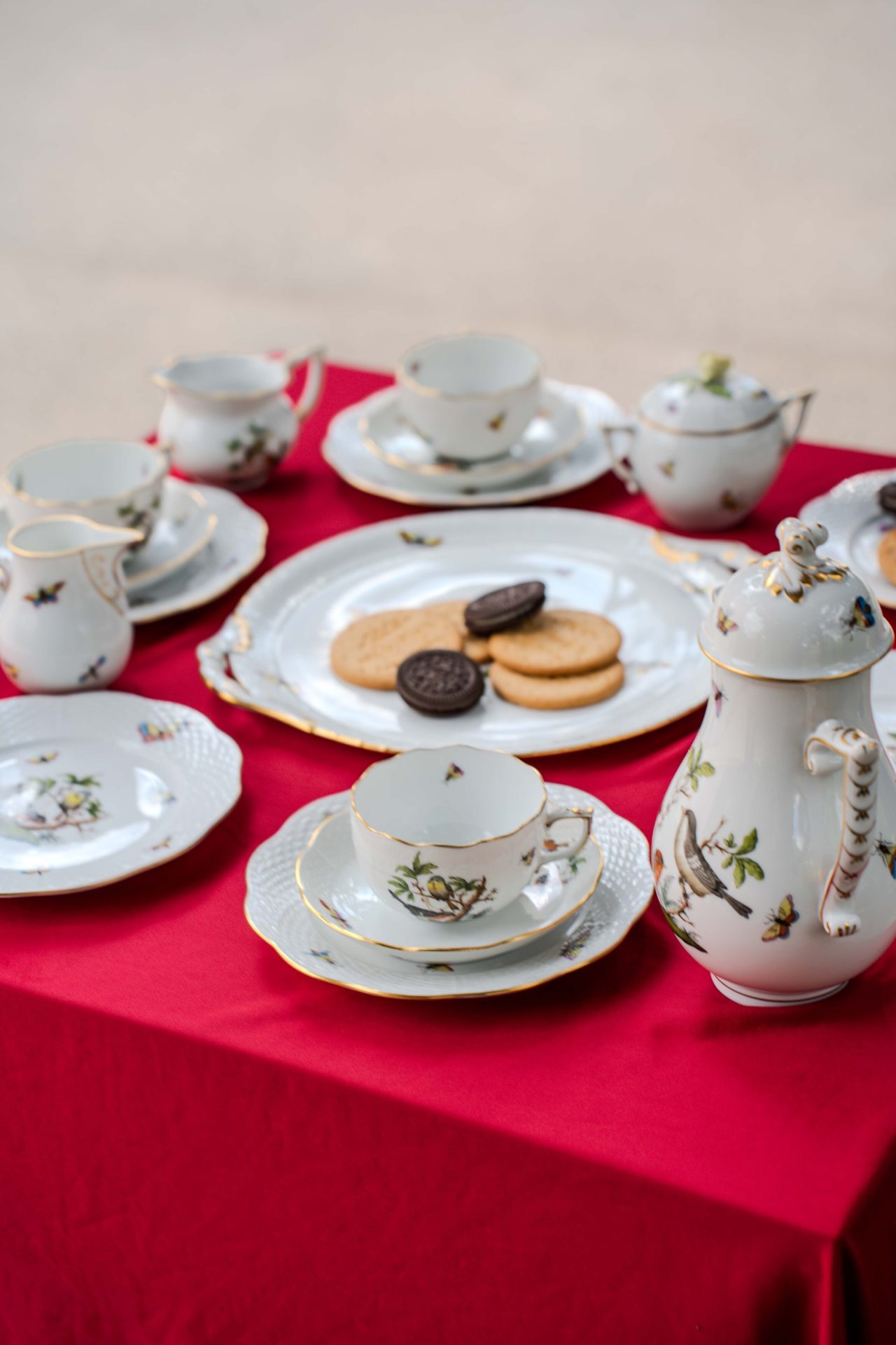 Herend Porselen Çay/Kahve Takımı