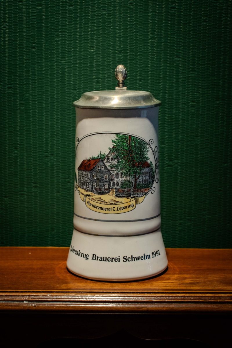 Vintage Alman Seramik Bira Bardağı