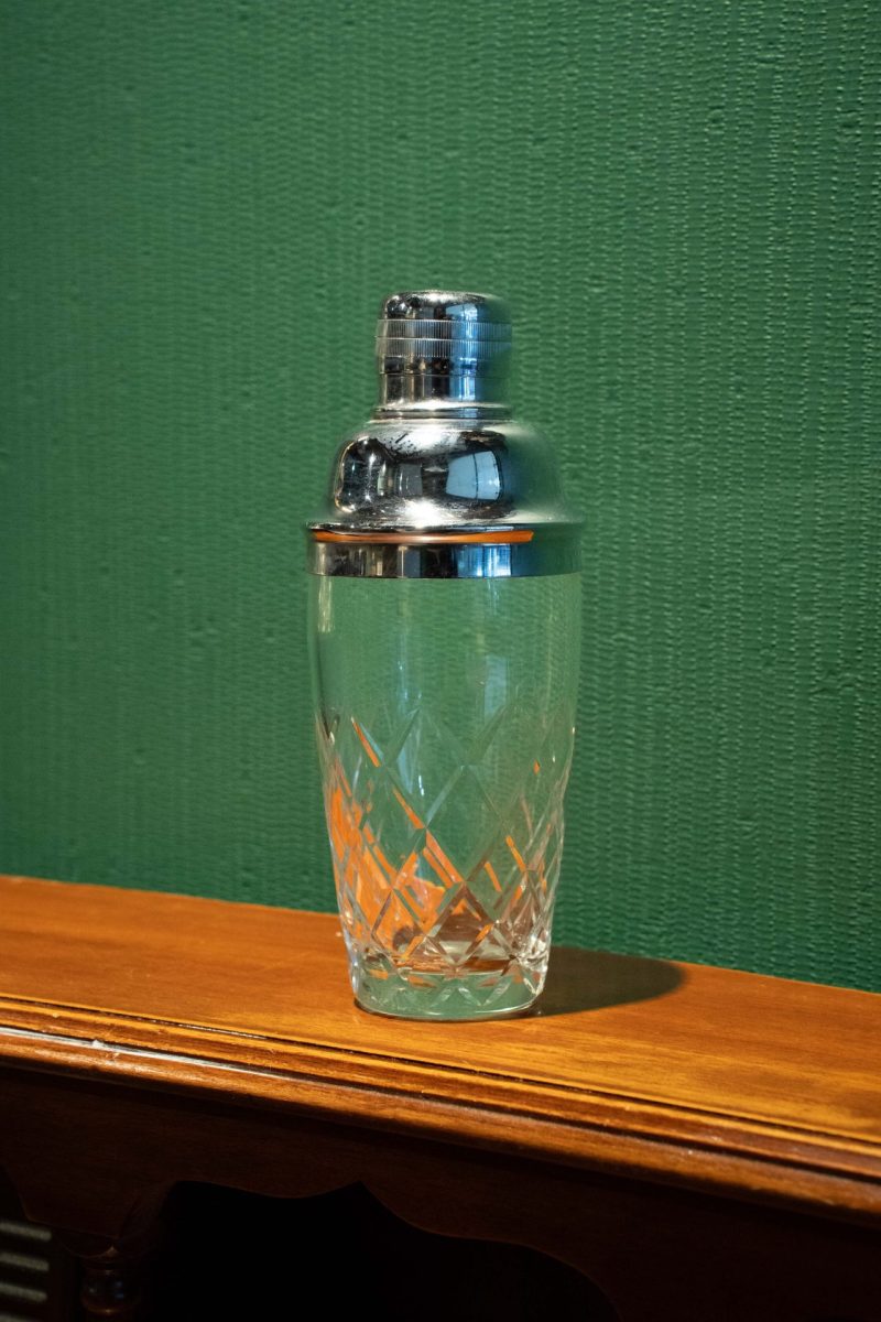 Vintage Kristal Cam Kokteyl Shaker