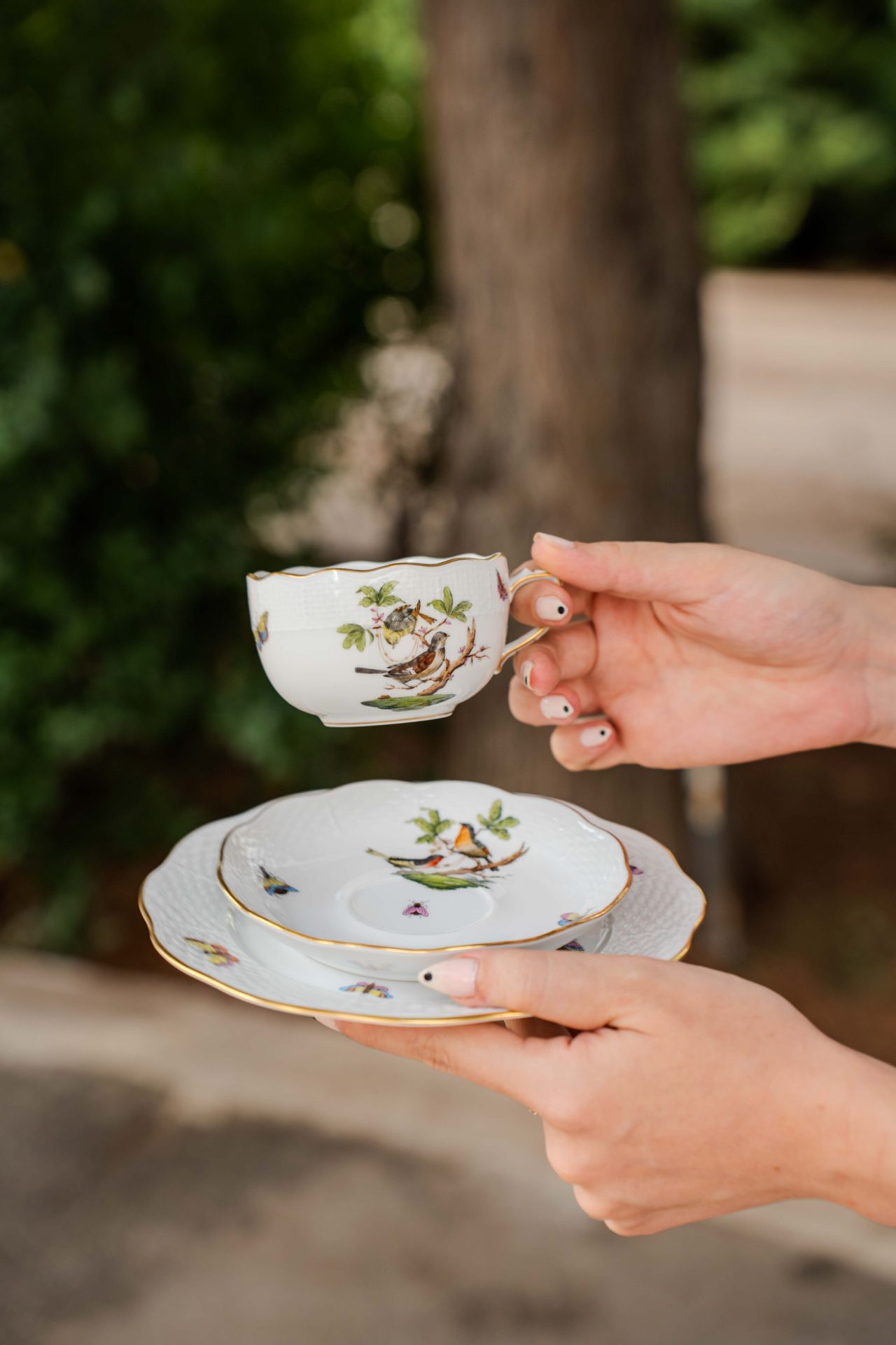 Herend Porselen Çay/Kahve Takımı