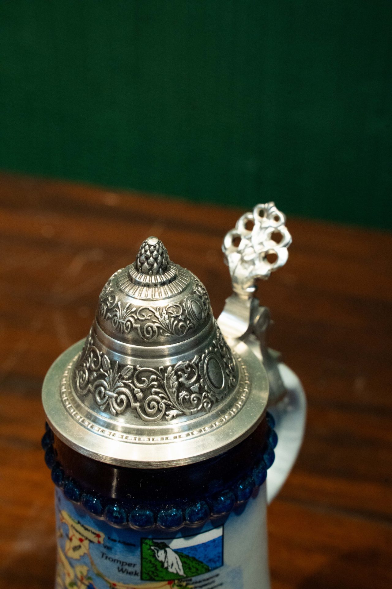 Vintage Alman Seramik Bira Bardağı