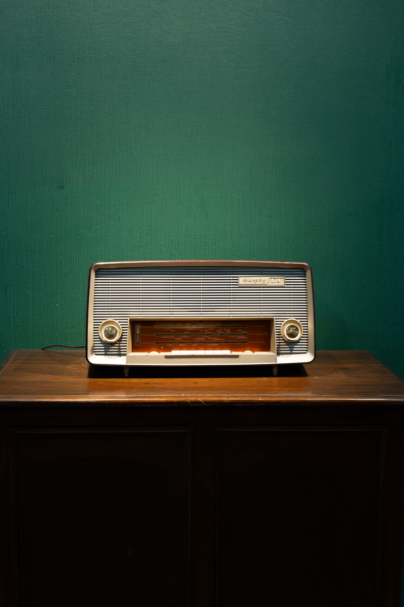 Nostaljik Murphy 674 Ahşap Kasa Antika Radyo
